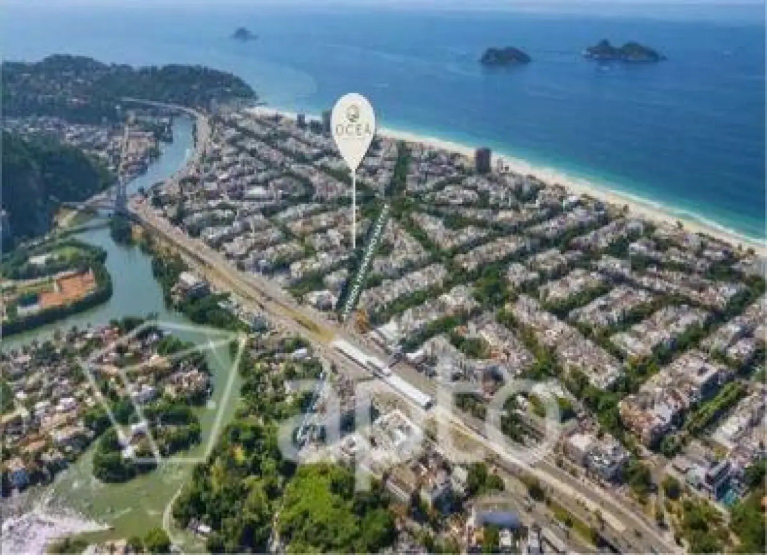 Mapa Oceá Studios Barra Jardim Oceânico
